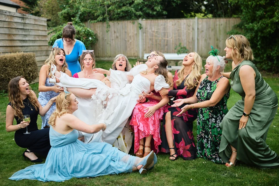 A moment from Jas & Seb’s wedding at St Martin’s Church, New Buckenham