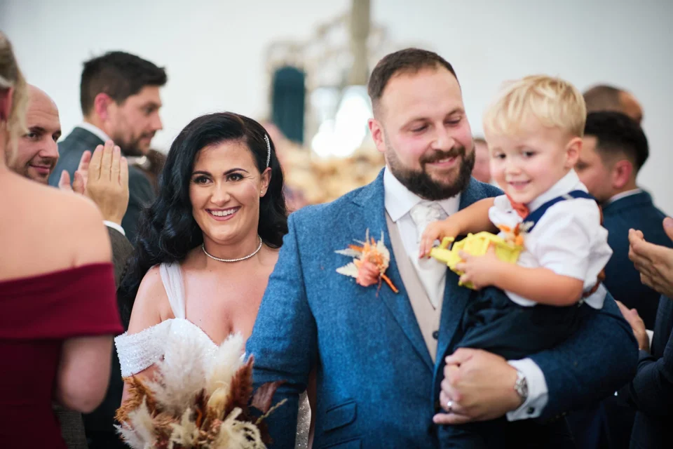 A moment from Sami & Jordan’s wedding at Swynford Manor