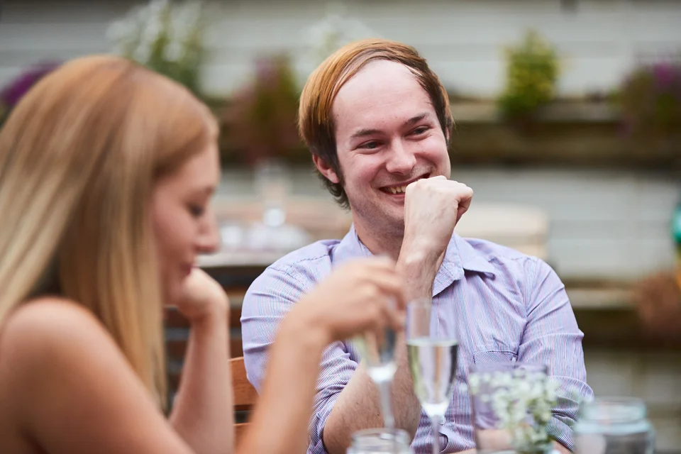 A moment from Hayley & Adam’s wedding at The Georgian Townhouse
