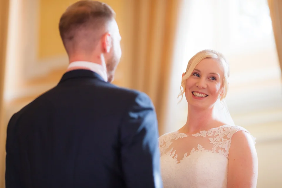 A moment from Hazel & Matt’s wedding at The Assembly House