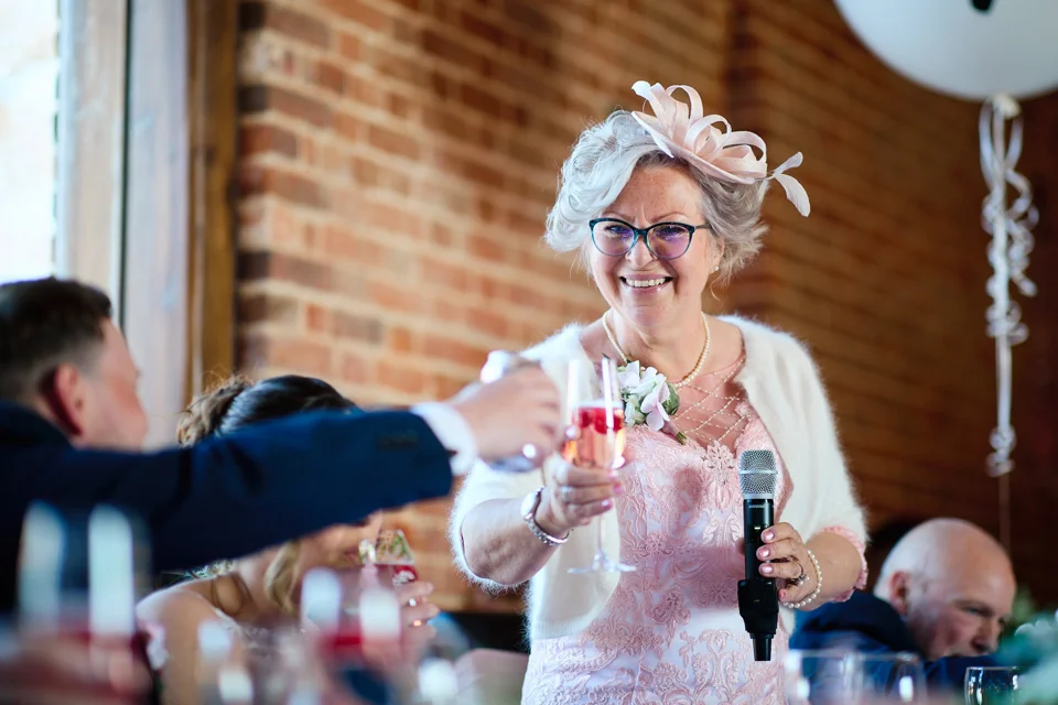 A moment from Carrie & Thomas’s wedding at Southwood Hall